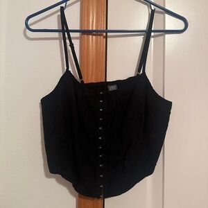 Black Corset Top